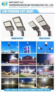 Projecteur LED extérieur de type Shoebox pour éclairage public, allées, parkings et jardins, conforme aux normes UL, disponible en stock aux États-Unis et au Canada. - Product Image 6