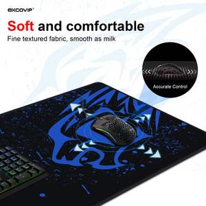 Tapis de souris chauffant pour gaming, grand format, antidérapant, avec bords longs cousus – Meilleures ventes - Product Image 3