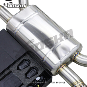 Sistema de Escape Catback X Sound de Ajuste Directo para BMW X5 G05 X6 G06 M50i M60i LCI 4.4TT 2019-2024, Silenciador Valvetronic de Acero Inoxidable de Alto Rendimiento - Product Image 4