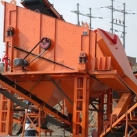 Crible vibrant circulaire à 2 couches, modèles 2YK1237 et 2YK1548, capacité de 200 t/h, pour la séparation de minerai, de pierre et de sable dans l'exploitation minière