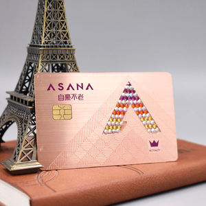 Cartes de Visite Métalliques Personnalisées en Acier Inoxydable Noir Mat, Gravure Laser, avec Puces RFID NFC - Product Image 3