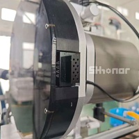 Machine d'estampage automatique haute précision SHONOR électrique à écran tactile PLC pour textiles et papier, entraînée par moteur, haute précision