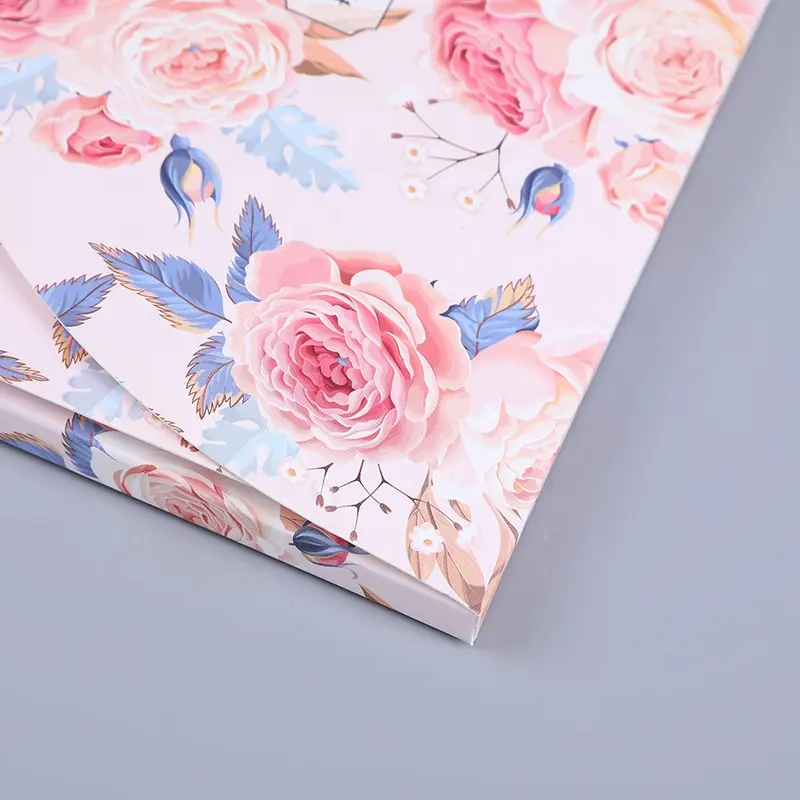 Caja de impresión personalizada para mujer bufanda de Cachemira bufandas de seda caja de embalaje de regalo con cinta