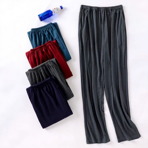 <span class=keywords><strong>Pantaloni</strong></span> da <span class=keywords><strong>Pigiama</strong></span> in Puro <span class=keywords><strong>Cotone</strong></span> per <span class=keywords><strong>Uomo</strong></span>, Semplici, Casual, Comodi, Abbigliamento da Casa, <span class=keywords><strong>Pantaloni</strong></span> a Quadri per <span class=keywords><strong>UOMO</strong></span> - Product Image 1