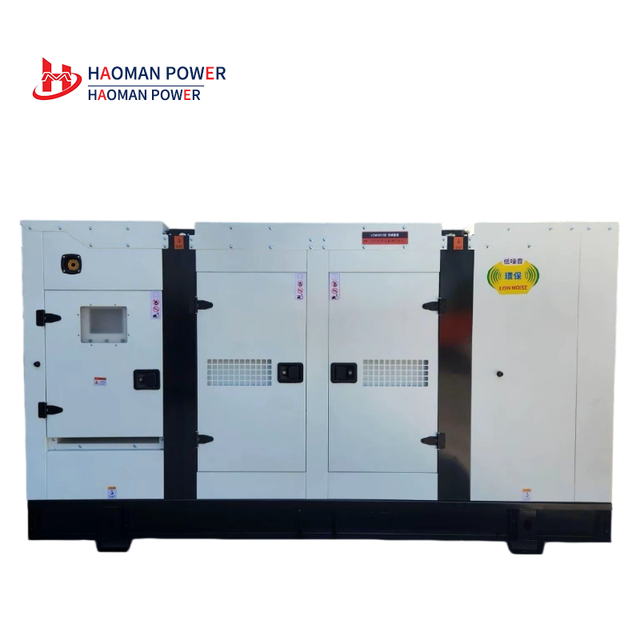 100Kw soundproof canopy silent type generator, container water-cooled diesel generator, 125kva diesel generator set