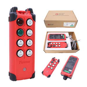 Nuevo proceso Plástico y silicona 6 botones Radio industrial de una sola velocidad Control remoto inalámbrico - Product Image 2