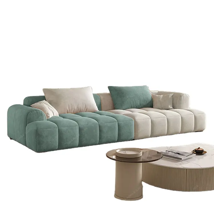 SPARKLE Leather Lounge living room furniture sofa set