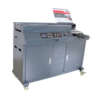 Relieuse verticale 50R avec colle latérale, machine de reliure à chaud professionnelle pour documents, idéale pour l'impression de bureau