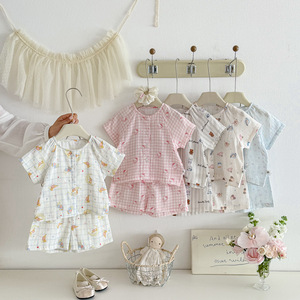 Nuova Collezione 2026: Pigiama Estivo per Bambini in Puro Cotone, Fantasia Carina, Traspirante e Confortevole, Completo Neonato - Product Image 4