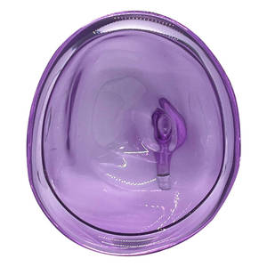 One Pair 19CM Purple Buttock <strong>Suction</strong> Cups Ergonomic Vacuum Cups for <strong>Butt</strong> <strong>Lifting</strong>,Extra-Large Vacuum Therapy Machine Accessories - Product Image 3