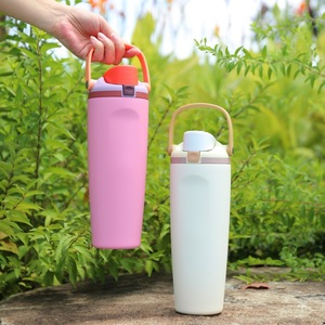 Nouvelle Tasse Isotherme Sportive en Acier Inoxydable de 30 oz avec Couvercle Antifuite pour Voiture, Bouteille d'Eau, Logo Personnalisé, Idéal Cadeau - Product Image 4