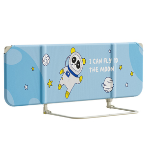 Sponda per <span class=keywords><strong>Letto</strong></span> Pieghevole per Bambini, <span class=keywords><strong>Barriera</strong></span> di Sicurezza Regolabile in Altezza per Neonati e Bambini, <span class=keywords><strong>Barriera</strong></span> Portatile Anti-Caduta <span class=keywords><strong>da</strong></span> <span class=keywords><strong>Viaggio</strong></span> - Product Image 1