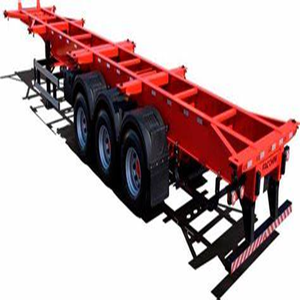 รถพ่วงโครงเหล็ก 3 เพลา ขนาด 20 ฟุต 40 ฟุต ราคาดีที่สุด ขาย - Product Image 3