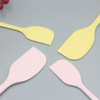 Spatule en silicone monobloc résistante à la chaleur, de qualité alimentaire, pour pâtisserie, crème, glaçage, pâte à pâtisserie, sans BPA, écologique