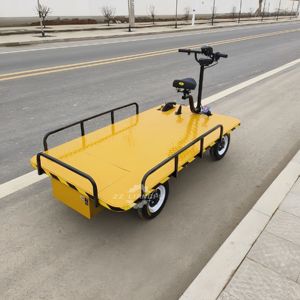 गोदाम परिवहन इलेक्ट्रिक फ्लैटबेड परिवहन ट्रॉली इलेक्ट्रिक बाइक ट्रॉली वाहन इलेक्ट्रिक फ्लैटबेड ट्रक मिनी डंप - Product Image 6