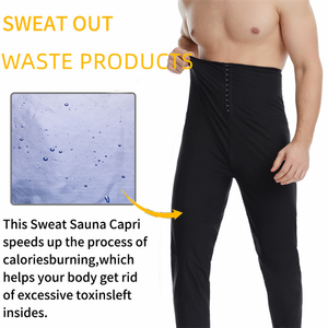 King Mcgreen-corsé de cintura de estrella para hombre, pantalones de sudor de Sauna, moldeador de Cuerpo Adelgazante, entrenador de cintura para pérdida de peso, mallas térmicas de trabajo - Product Image 3