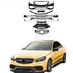 Auto Accessories Supplier Old Upgrade New Body Kit Front Bumper Rear Bumper Diffuser Side Skirt Hood Fenders For E-CLASS W212
