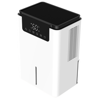Déshumidificateur Portable Eurgeen 2500ML 2-en-1 Sèche-Air Silencieux Petit Absorbeur d'Humidité 7 Veilleuses d'Ambiance pour la Maison
