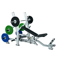 Banc de musculation professionnel de qualité commerciale en métal réglable 3-en-1 (incliné/plat/decliné) – Durable, confortable et sûr