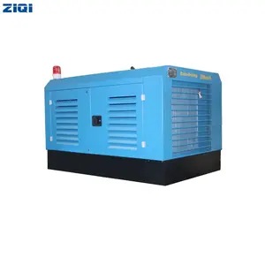 Easy operation 185cfm air cooling direct start low noise 8bar 7bar diesel air compressor for sand blasting