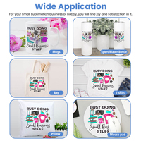 Tinta Sublimasi Transfer Panas Winnerjet 6 Warna 100ml untuk Semua Printer Desktop Epson, Isi Ulang Tinta Sublimasi