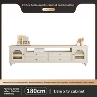 Amerikanischer Luxus-TV-Schrank aus Massivholz mit Stauraum, Modern Minimalistisch für Hotel, Kleine Wohnung, Schlafzimmer, Wohnzimmer