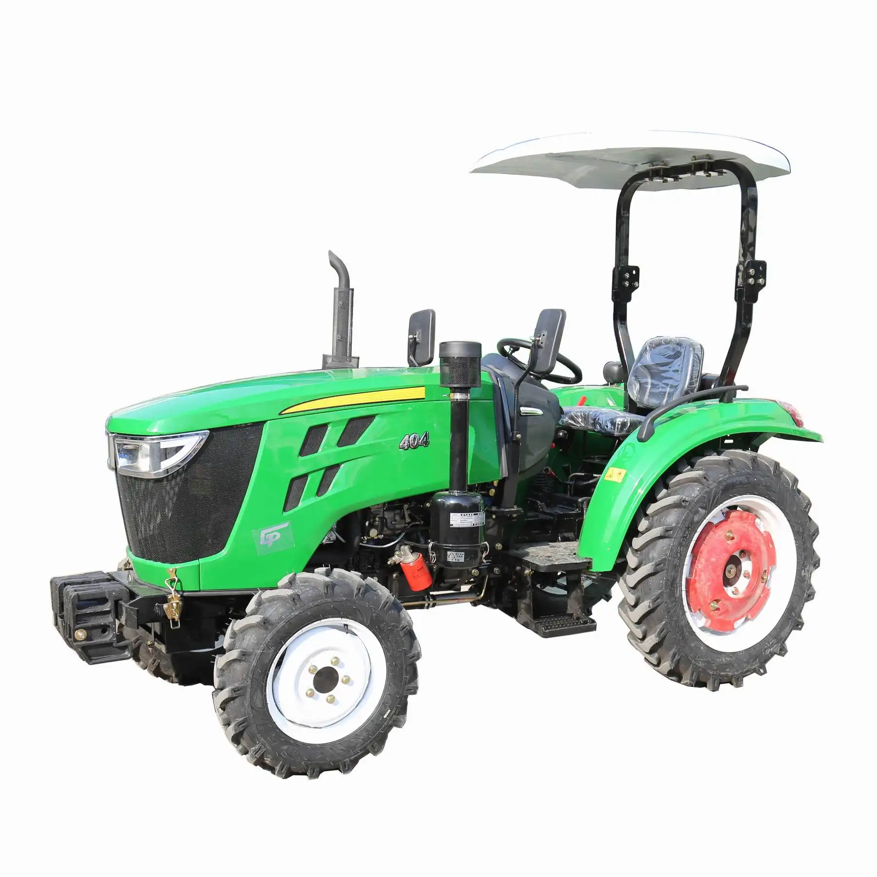 Chinese shandong 40hp 4x4 cheap mini smallest farm agricultural tractors for sale price ethiopia