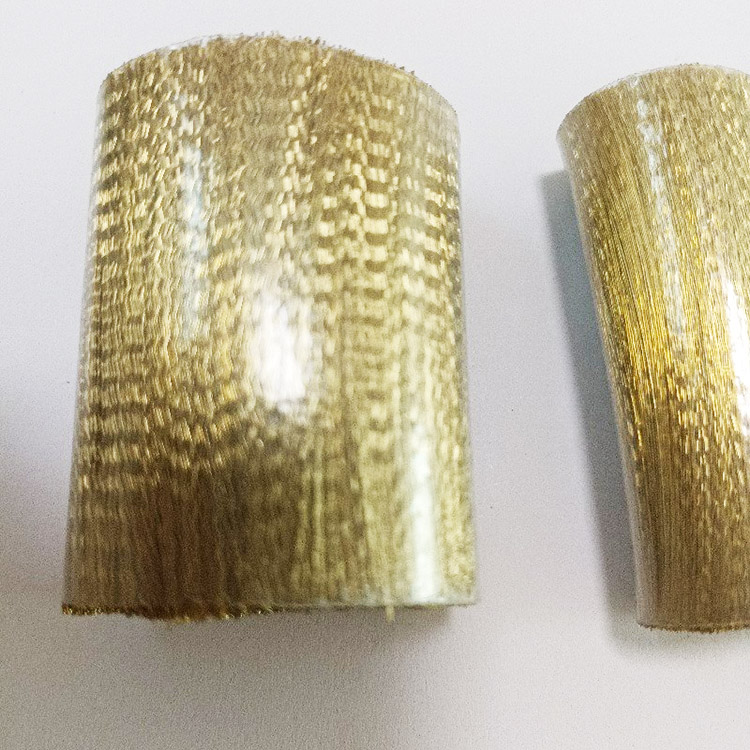 Гофрированная латунная проволока 0,2 мм, длина резки 50 мм для изготовления проволочной щетки