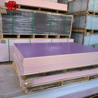 Lámina Acrílica BRIGHT al por Mayor, Resistente al Calor y Apta para Alimentos, de 2-18 mm, 1220x1830 mm, Moldeable, Grado de Contacto con Alimentos para Cafeterías