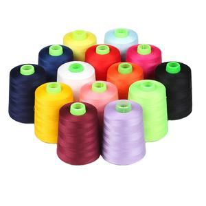 Fil à coudre recyclé 20/2 30/2 40/2 50/2 60/2 polyester 5000yards en stock pour la couture - Product Image 5