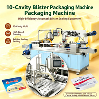 Machine d'emballage sous blister multifonctionnelle automatique pour beurre et vinaigrette en sachets de 10g, 20g, 25g