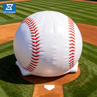 Ballons gonflables géants en forme de balle de baseball, personnalisables en taille, pour publicité