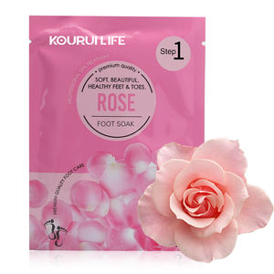 Kit de pédicure vegan de luxe en 4 étapes, parfum de rose, gel pour les <span class=keywords><strong>pieds</strong></span>, éliminateur de <span class=keywords><strong>callosités</strong></span>, masque pour les <span class=keywords><strong>pieds</strong></span>, <span class=keywords><strong>lotion</strong></span> pour le soin de la peau des <span class=keywords><strong>pieds</strong></span> incluse - Product Image 4