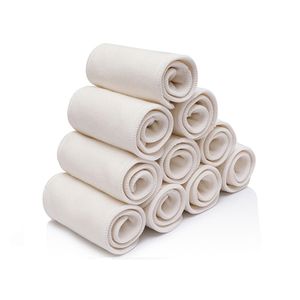 Sisipan popok kain serat mikro Super menyerap sisipan popok kain bambu alami yang dapat dicuci sisipan popok untuk bayi - Product Image 3