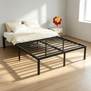 Bedroom Furniture Mesh <b>Base</b> Frame Twin Full Size Low Chinese <b>Platform</b> <b>Bed</b> - Product Image 5