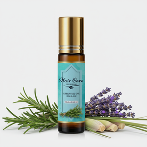 Huile essentielle de romarin en roll-on de marque privée, fabricant, 10 ml, roll-on en vrac, huile capillaire à la romarin pour femmes - Product Image 1