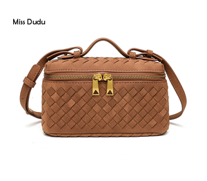 New Type Women Woven Bag Fashionable Trend Women's Handmade Bag Braided Bag Tote <b>Handbags</b> for Women Lady <b>Handbag</b> for winter - Product Image 4