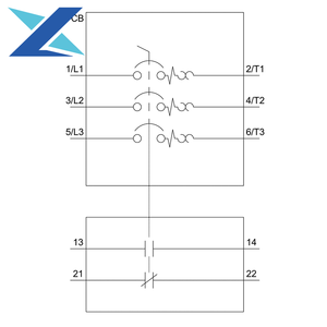 Disjoncteur de protection moteur Siemens 3RV1021-1AA15 <span class=keywords><strong>Sirius</strong></span> 3RV, équipement de commande basse tension, neuf et original - Product Image 4