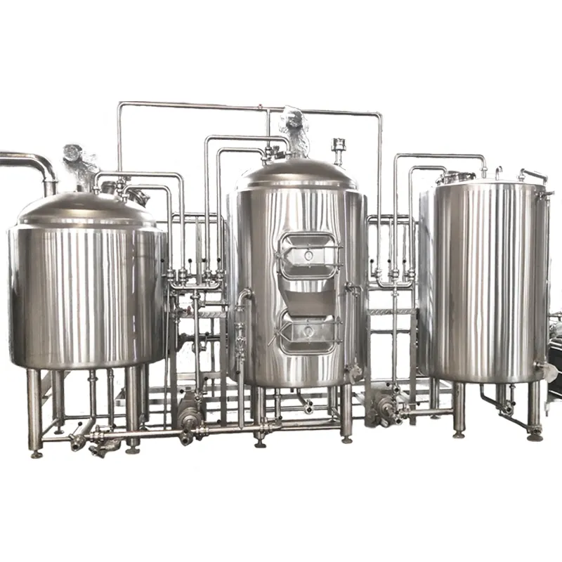Linea di produzione commerciale della birra dell'attrezzatura per la produzione di birra 1500L