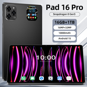 Máy tính bảng Global Pad16Pro 10.1'' 2560*1600 16GB+1TB 10000mAh, chip Snapdragon 8 Gen3 10 nhân, camera 16MP+32MP, <span class=keywords><strong>Android</strong></span> 15, 5G+GPS, tích hợp định vị - Product Image 3