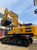 Harga Kompetitif SY980H 98T Excavator Besar untuk Operasi Pertambangan Volume Tinggi dan Pemindahan Tanah Massal, Penggali Bucket Tugas Berat