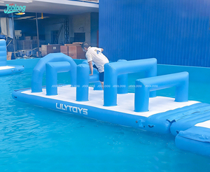 Équipement de parc aquatique flottant pour adultes <span class=keywords><strong>sur</strong></span> mesure, jeu sportif, parc aquatique <span class=keywords><strong>gonflable</strong></span> commercial, <span class=keywords><strong>parcours</strong></span> d'obstacles <span class=keywords><strong>sur</strong></span> le lac - Product Image 4