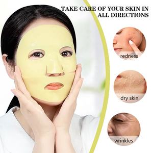 Maschera Viso Notturna Idratante Anti-Età al Collagene Bio Vegano di Guangdong, Etichetta Privata Personalizzata OEM all'Ingrosso - Product Image 3