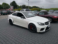 Pare-chocs de voiture en fibre de carbone, lèvre avant pour W204 Classe C C63 Black Series 2012-2014