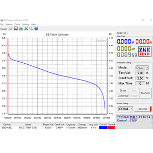 Testeur de capacité de batterie <span class=keywords><strong>EBC</strong></span> A40L d'origine, prix d'usine, analyseur - Product Image 5