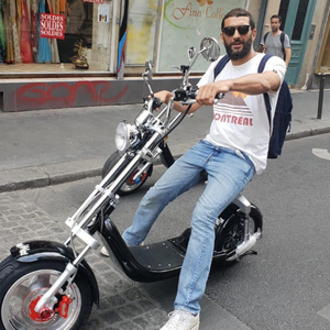 Citycoco Scooter Elettrico <span class=keywords><strong>a</strong></span> Due Ruote 2000W Best Seller con Batteria al Litio Certificata CE - Product Image 6