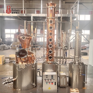 Alambic industriel multifonctionnel en cuivre certifié CE, chauffage électrique/vapeur/gaz, pour whisky, brandy, <span class=keywords><strong>gin</strong></span>, rhum, avec moteur - Product Image 2
