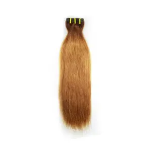 10-18 Inch 100% Human Hair Extensions Straight 4/30# Hair Bundles Machine Made Weft 14 Inches Stretched Length Women