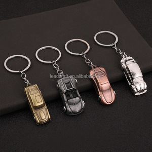 Nhà máy thời trang giá rẻ xe Keychain kim loại mini khuôn màu cổ 3D kim loại Keychain - Product Image 3