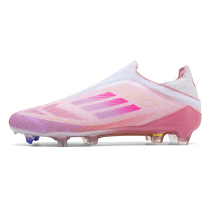Zapatos de Fútbol de Nuevo Estilo para Adolescentes, Hombres y Mujeres, Antideslizantes, de Caña Alta, con Tacos Largos AG, para Césped, para Niños, Transfronterizos - Product Image 3